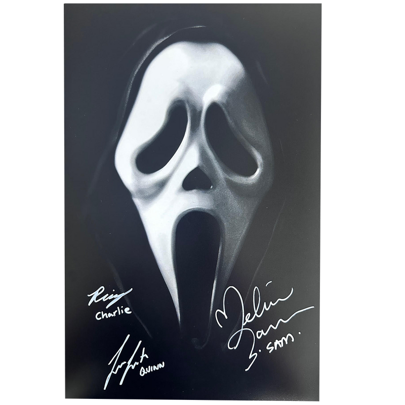Ghost Face Print - 3 Signatures