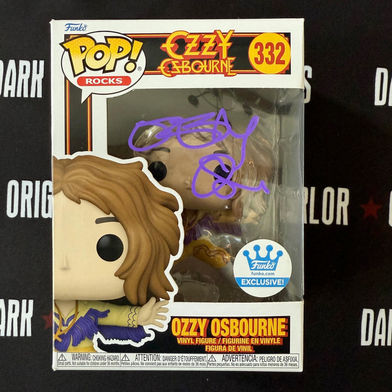 Ozzy Osbourne Autographed Funko Pop - 01