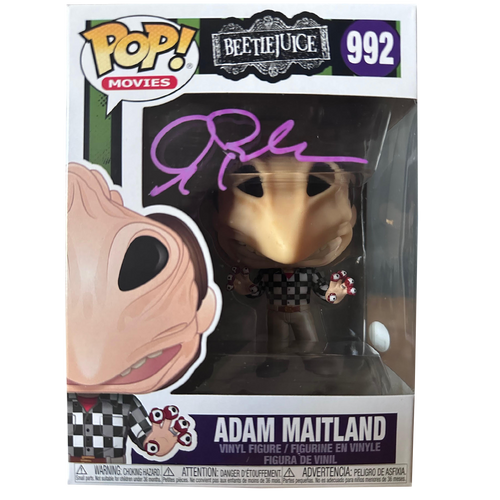 Alec Baldwin - Autographed - Adam Maitland Funko Pop #992