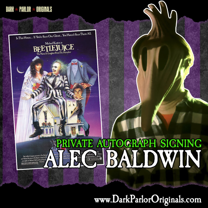 Alec Baldwin - Autographed - Mini-Poster