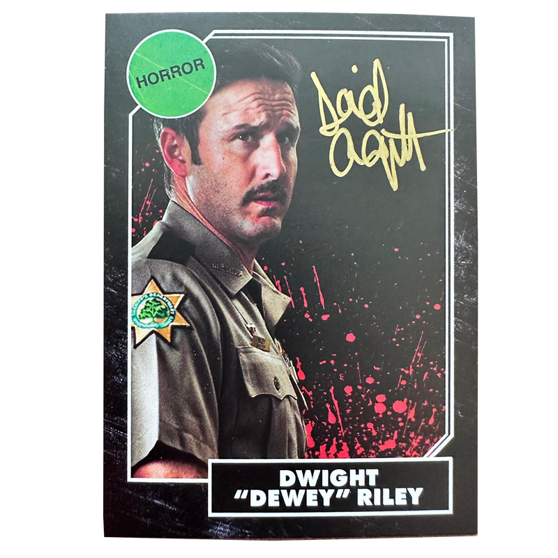 David Arquette Autographed - 'Dewey' Trading Card