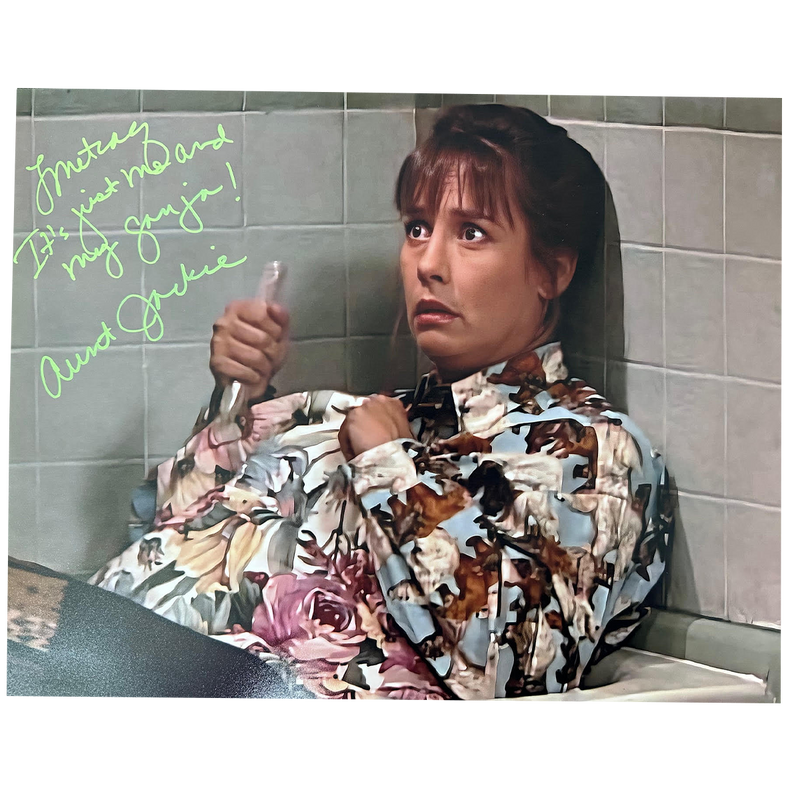 Laurie Metcalf Autographed Roseanne - 'Ganja' Photo