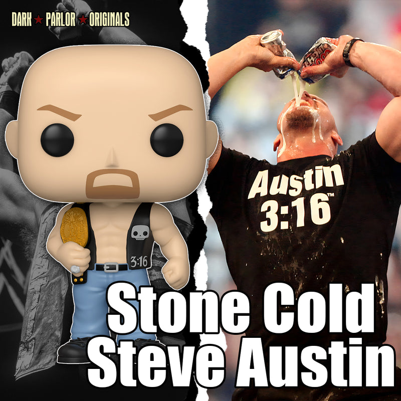 Steve Austin Autographed Pop - (Pre-Order)
