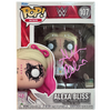 Alexa Bliss Autographed Funko #107 Pop