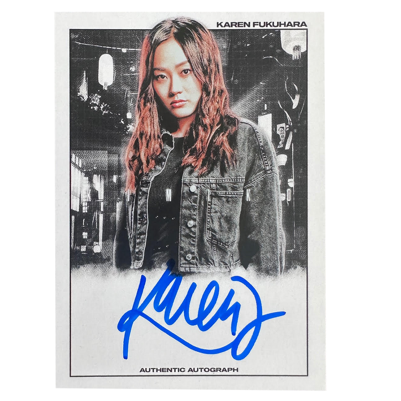 Karen Fukuhara - Autographed 'Kimiko' Trading Card