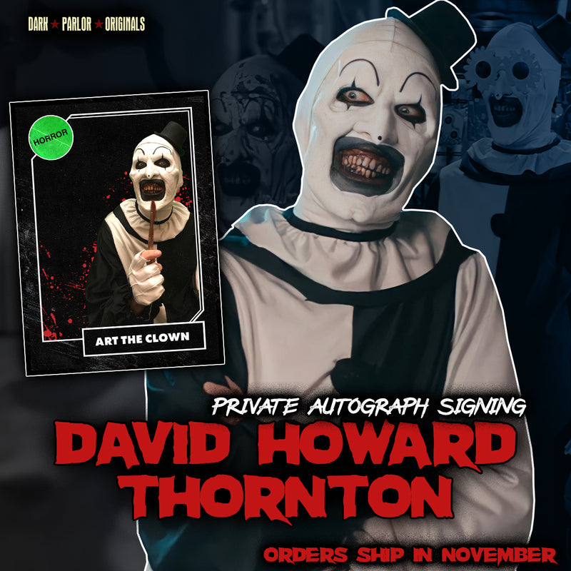 David Howard Thornton Autograph Pre-Order - Trading Card