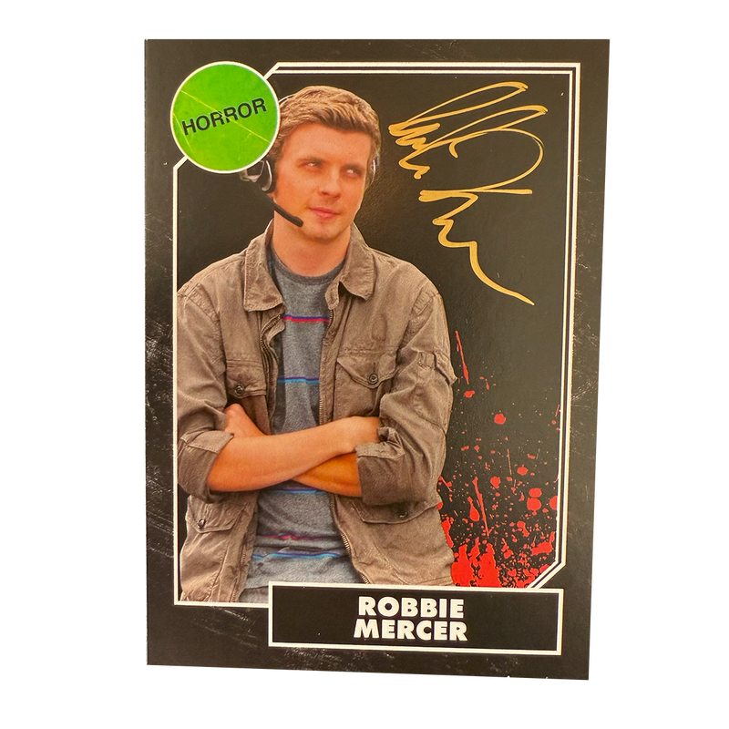 Erik Knudsen - Autographed 'Robbie Mercer' Trading Card