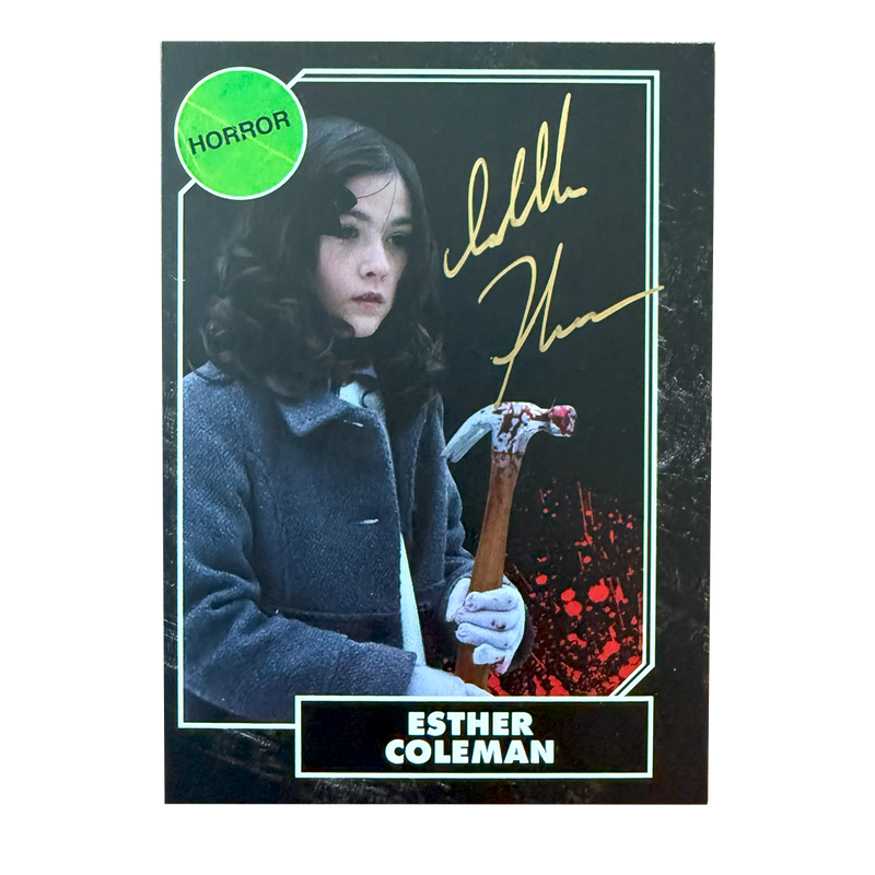 Isabelle Fuhrman Autographed 'Esther' Trading Card
