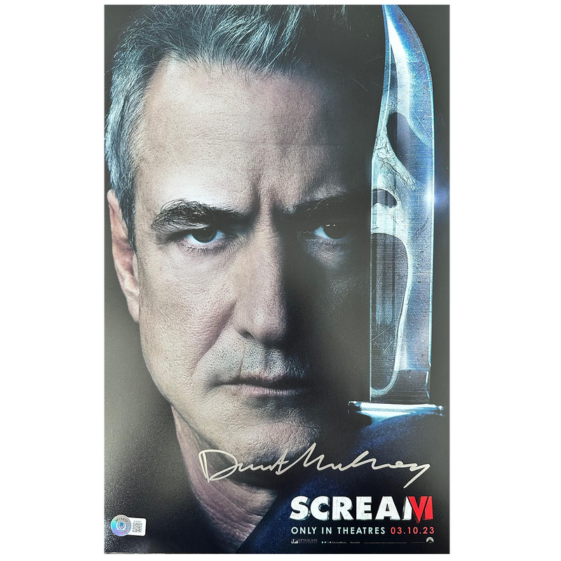 Dermot Mulroney Autographed Scream 6 Mini-Poster B