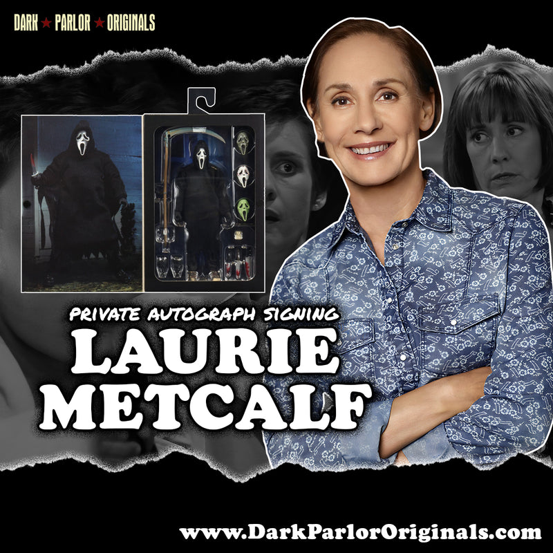 Laurie Metcalf - Autograph - Ultimate NECA Ghost Face Figure