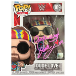Mick Foley Autographed - Dude Love Funko Pop