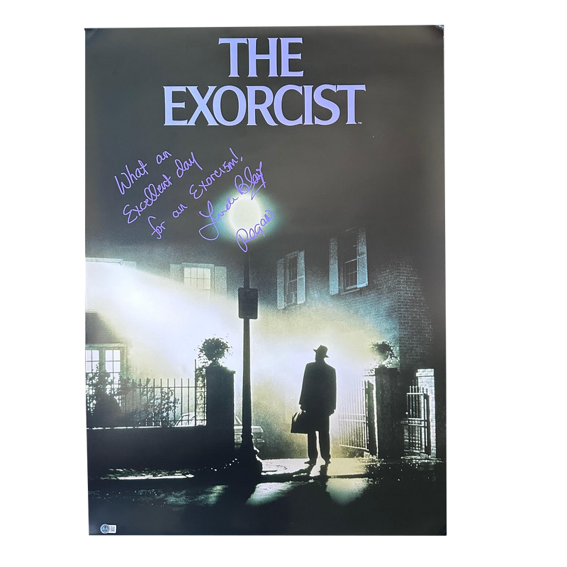 Linda Blair - Autographed 24"x36" Exorcist Poster