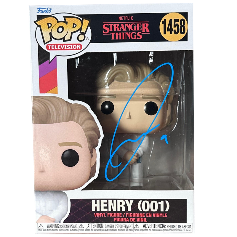 Jamie Campbell Bower Autograph - Henry (001) Funko Pop