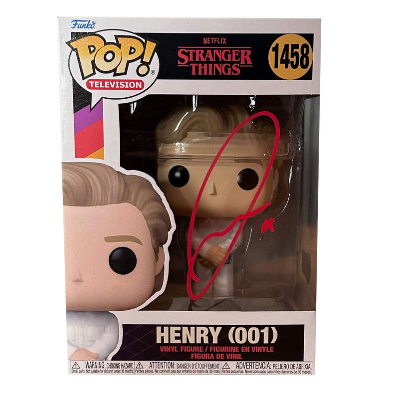 Jamie Campbell Bower Autograph - Henry (001) Funko Pop