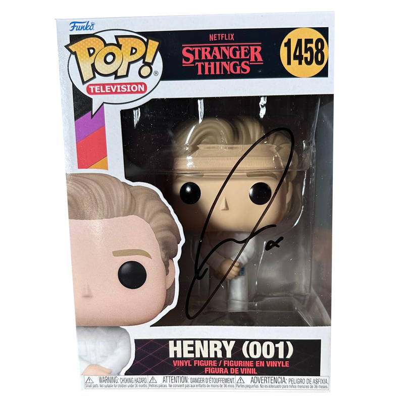 Jamie Campbell Bower Autograph - Henry (001) Funko Pop