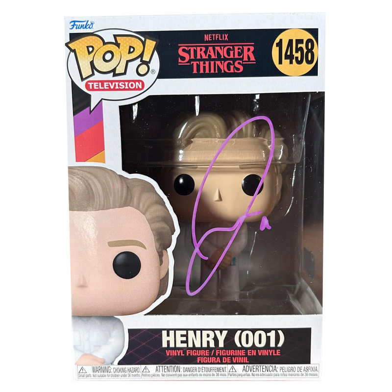 Jamie Campbell Bower Autograph - Henry (001) Funko Pop