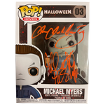 Nick Castle/James Courtney Dual Autographed Michael Myers Pop
