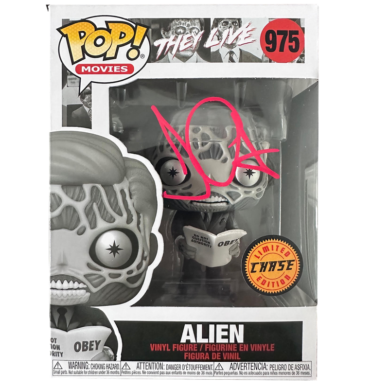 John Carpenter Autographed 'Alien' Chase Pop