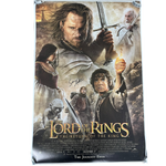 Lord of the Rings - Return of the King Poster Autographed by Sean Astin + Elijah Wood Combo 24"x36"