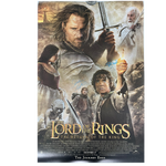 Lord of the Rings - Return of the King Poster Autographed by Sean Astin + Elijah Wood Combo 24"x36"