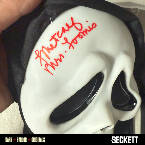 Laurie Metcalf Autographed Ghost Face Mask C
