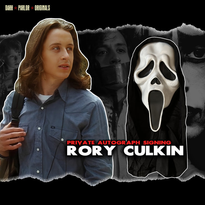 Rory Culkin - Autograph - Ghost Face Mask