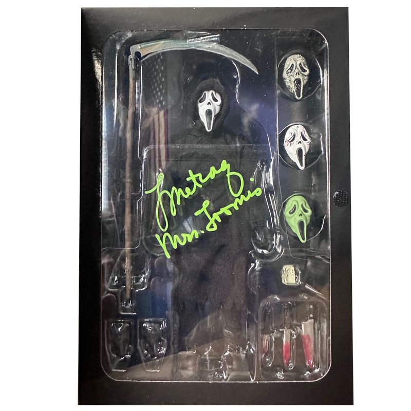 Laurie Metcalf Autographed Ghost Face NECA Figure