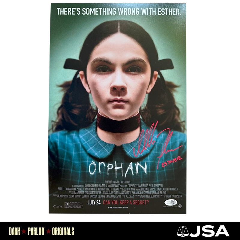 Isabelle Fuhrman Autographed Mini-Poster A