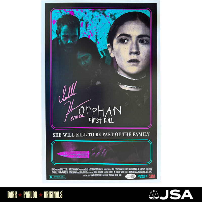 Isabelle Fuhrman Autographed Mini-Poster B