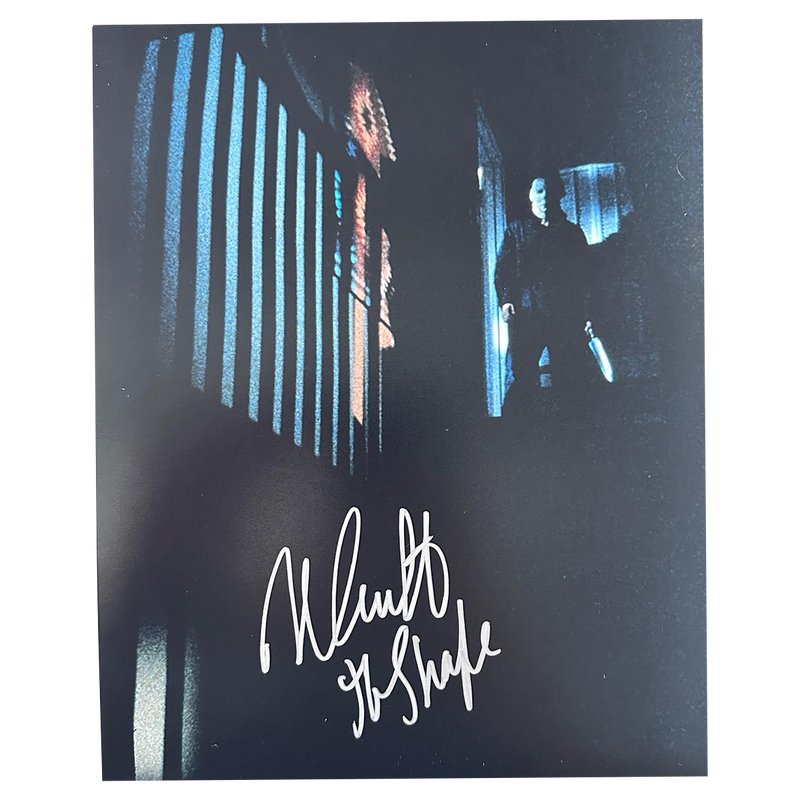 Nick Castle Autographed 'Stairs #1' 8"x10" Photo