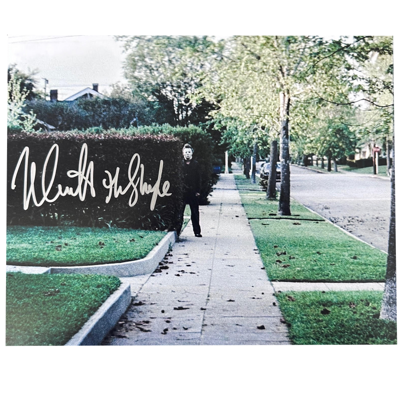 Nick Castle Autographed 'Hedge' 8"x10" Photo