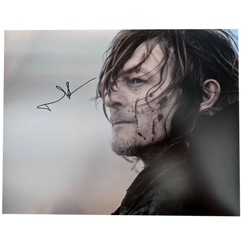 Norman Reedus - Autographed Daryl Dixon Photo A