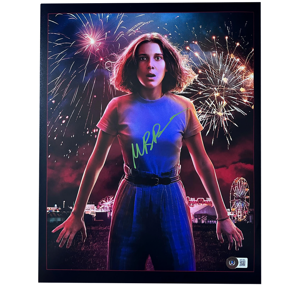 Millie Bobby Brown Autographed 11