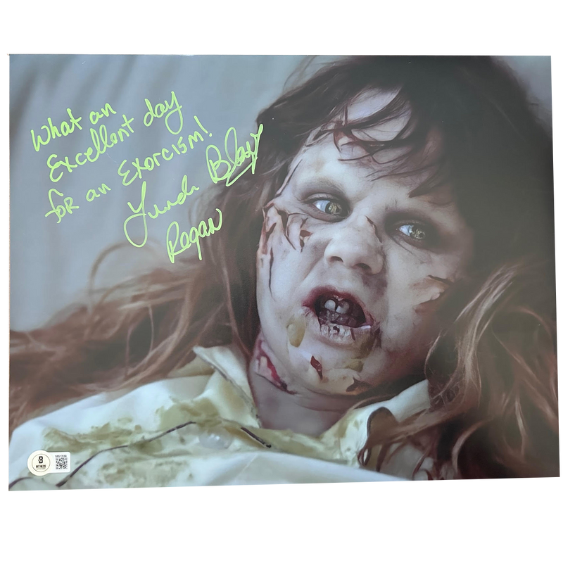 Linda Blair - Autographed Photo 11"x14" G