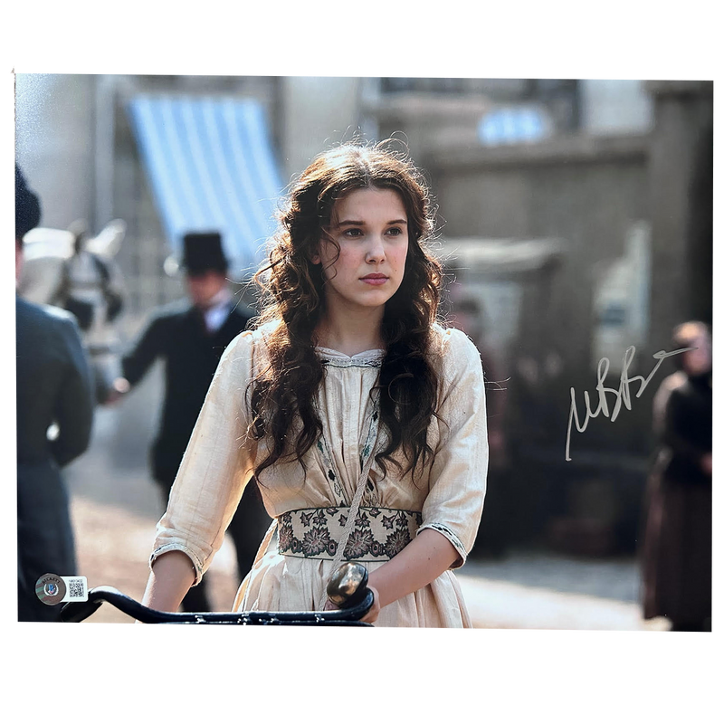 Millie Bobby Brown Autographed 11"x14" Photo M