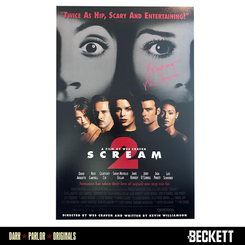 Laurie Metcalf Autographed Scream 2 - Mini-Poster B