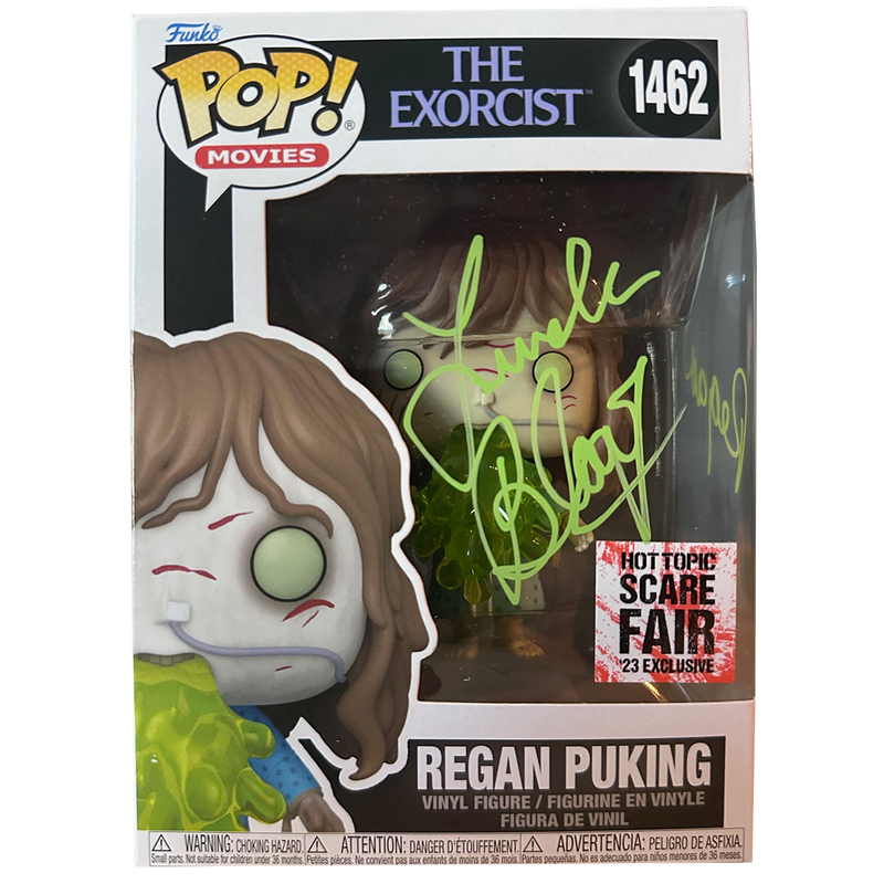 Linda Blair - Autographed 'Regan' Hot Topic Exorcist Funko Pop #1462