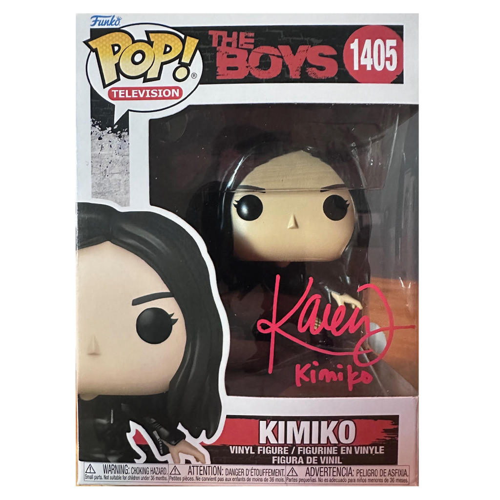 pop フランキー 新品同様 Karen Fukuhara - Autographed 'Kimiko' Funko Pop