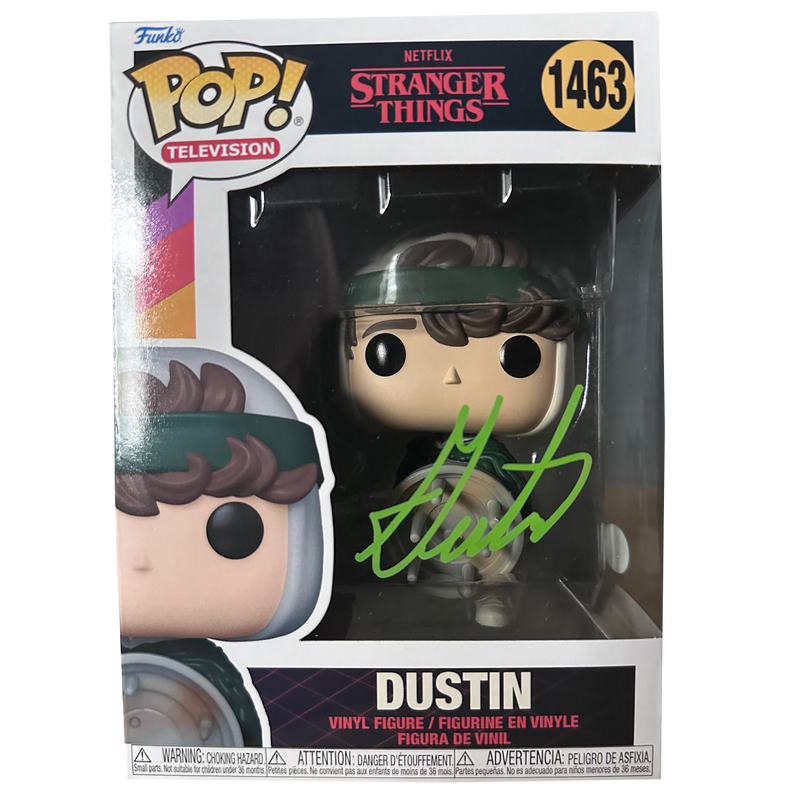 Gaten Matarazzo - Autographed Dustin #1463 Funko Pop