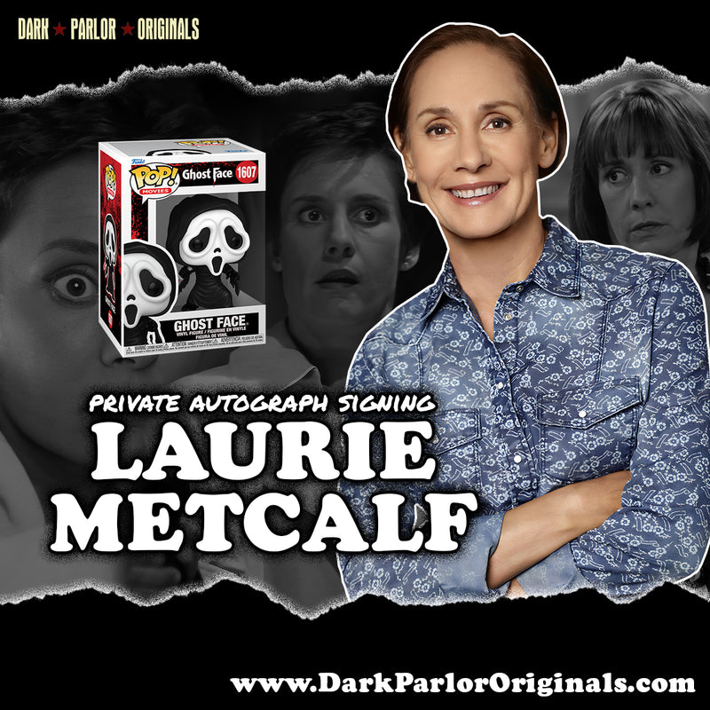 Laurie Metcalf - Autograph - Ghost Face #1607 Funko Pop