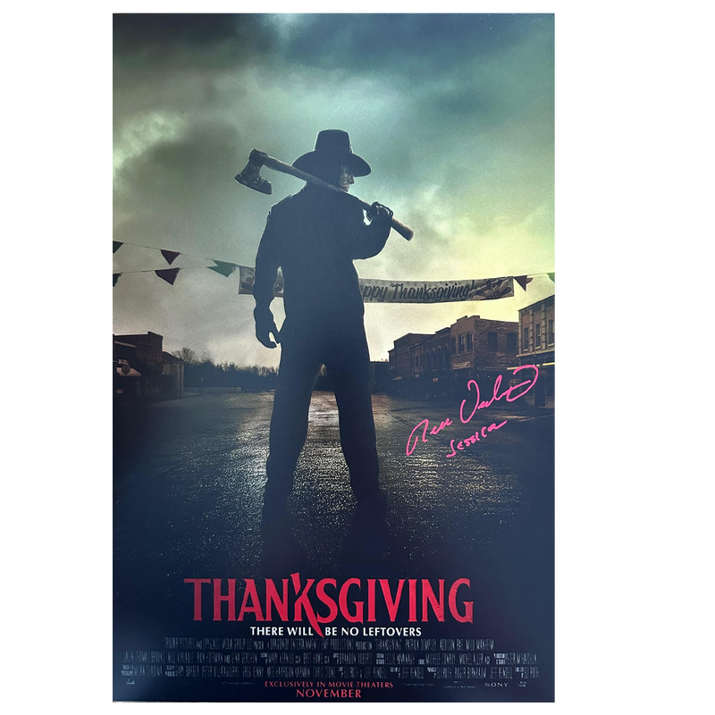 Nell Verlaque Autographed 'Thanksgiving' Mini-Poster C