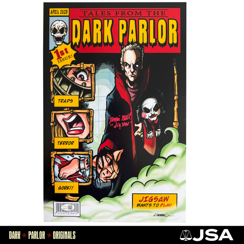 Tobin Bell Autographed Mini-Poster A