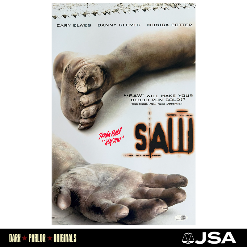 Tobin Bell Autographed Mini-Poster D