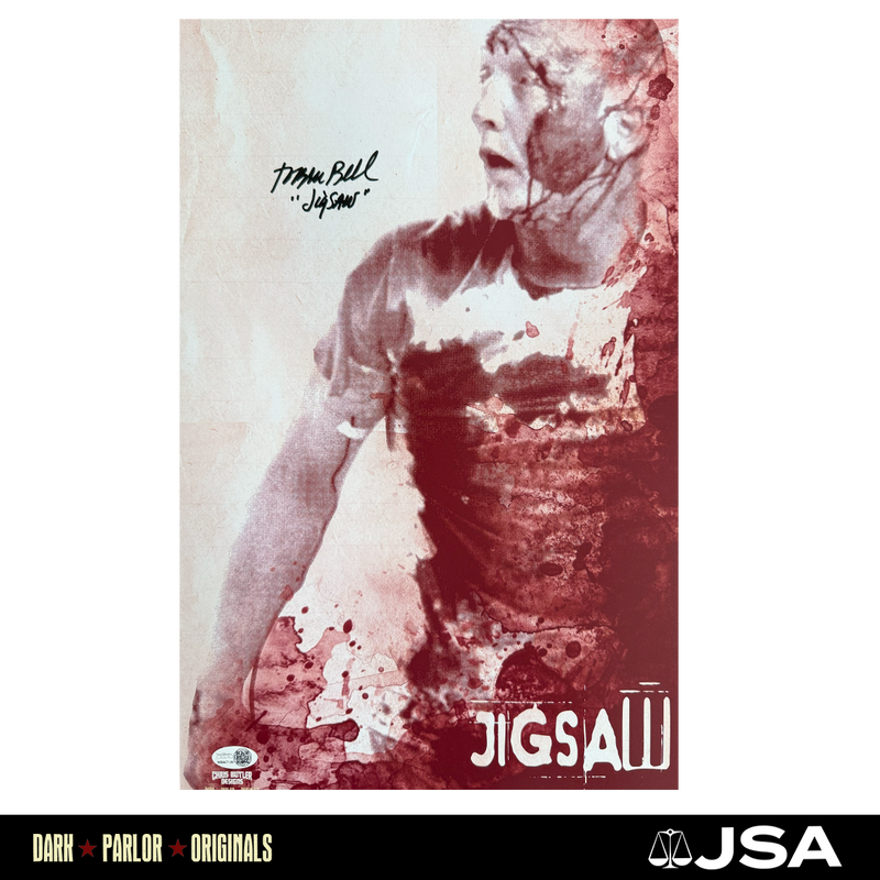 Tobin Bell Autographed Mini-Poster C
