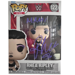 Rhea Ripley Autographed Funko Pop