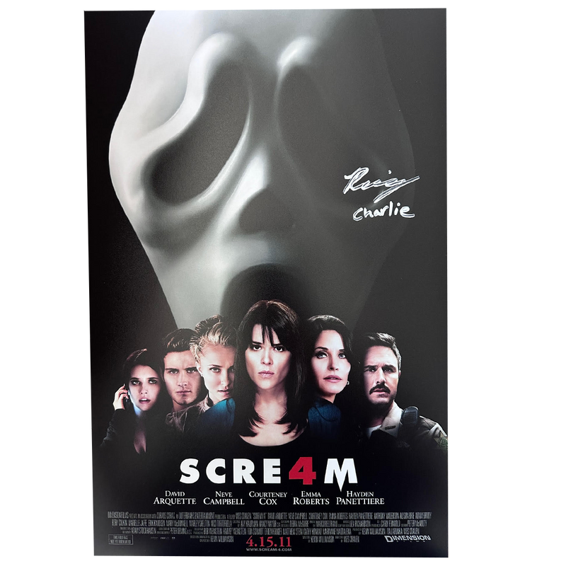 Rory Culkin - Autographed 'Scream 4' Mini-Poster A