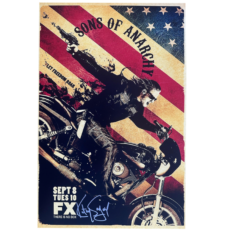 Katey Sagal - Autographed 'Sons of Anarchy' Mini-Poster B