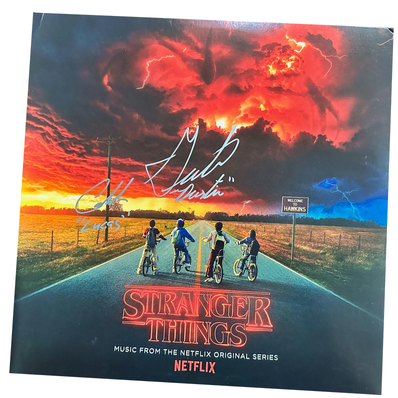 Stranger Things Autographed Record