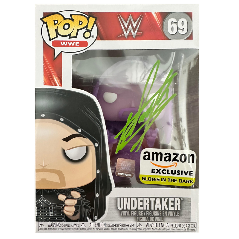 Undertaker - Autographed Glow In The Dark Funko