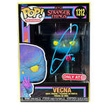 Jamie Campbell Bower Autograph - Target Exclusive Vecna Funko Pop